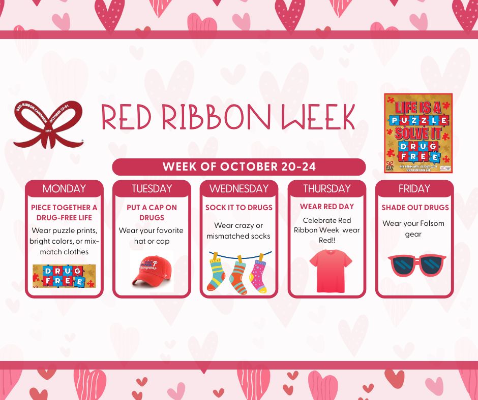 Red Ribbon Week October 20-24